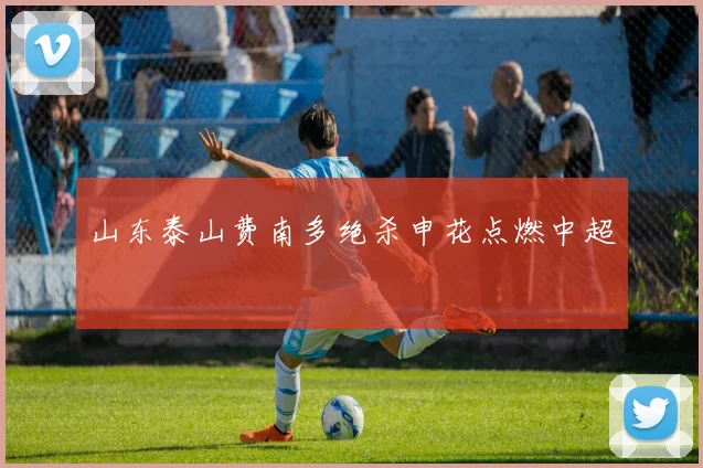 山东泰山费南多绝杀申花点燃中超