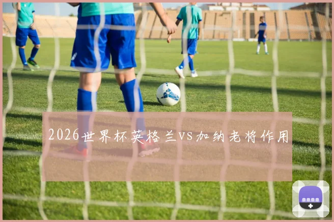 2026世界杯英格兰vs加纳老将作用